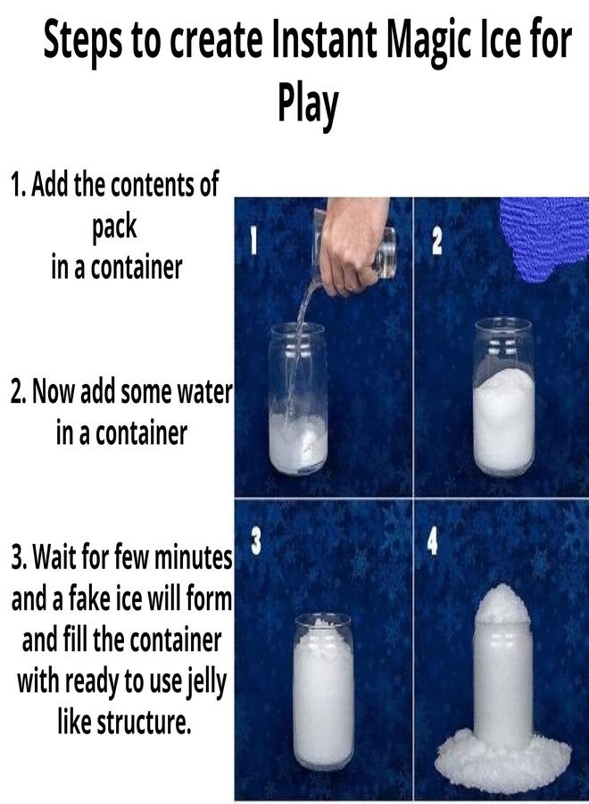 Artonezt بالونات مائية هولي من أرتونيزت (50 قطعة) + مسحوق ألوان جلال لامع طبيعي 100% مع بريق (عبوة من 4) + مكعبات ثلج سحرية للرمي + معجون ألوان هولي فضي وذهبي - Image 5